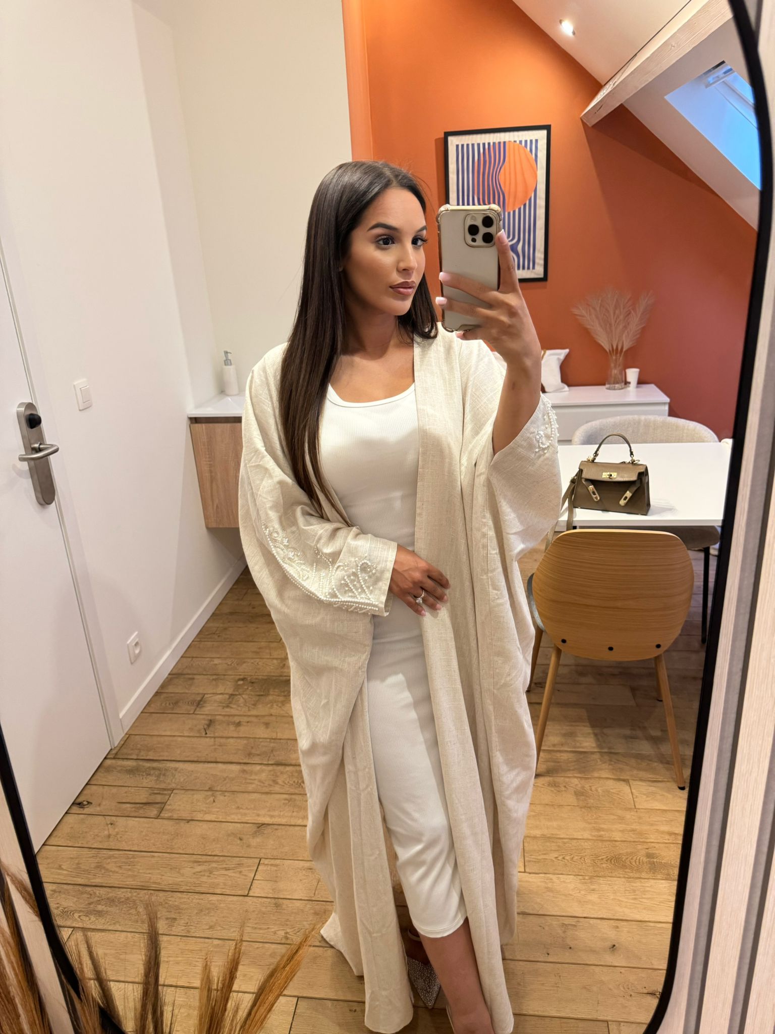 Dana Linen Abaya