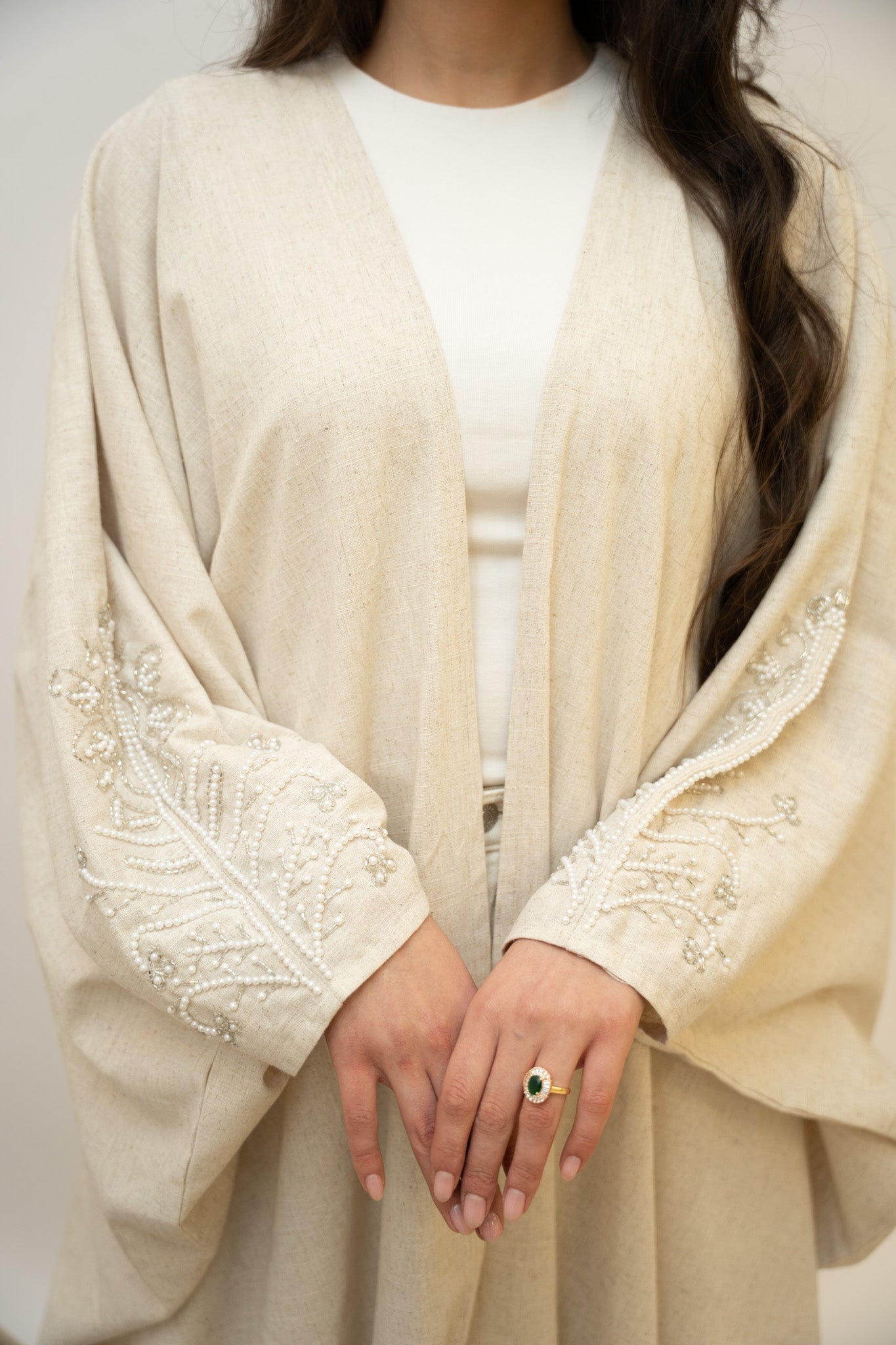 Dana Linen Abaya