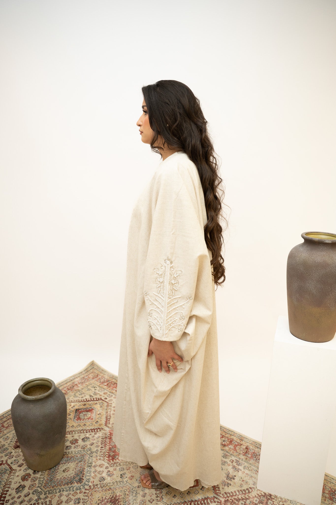 Dana Linen Abaya