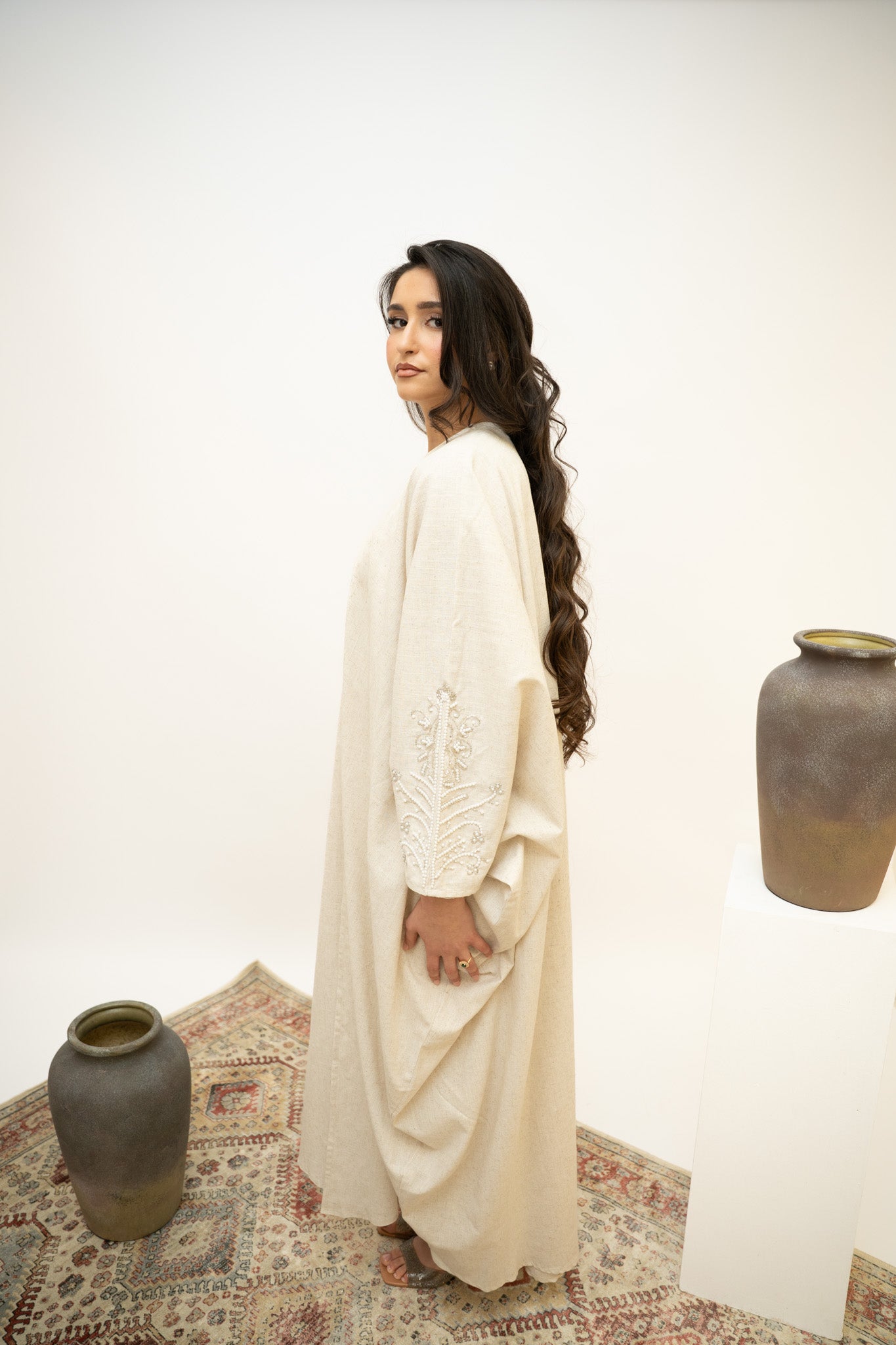 Dana Linen Abaya