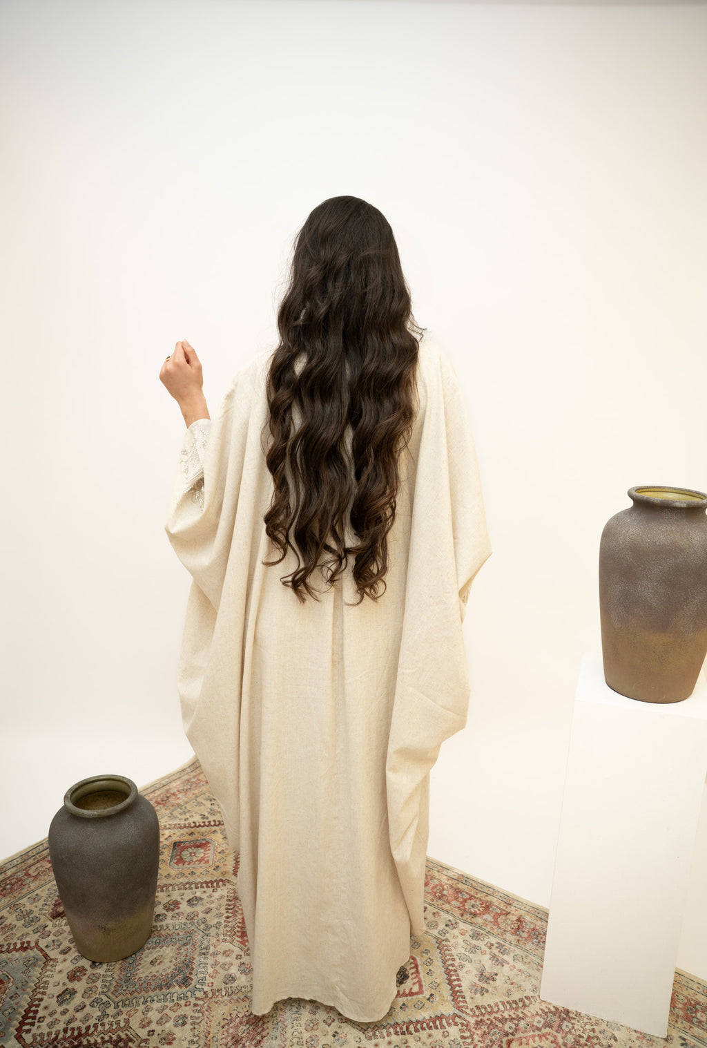 Dana Linen Abaya