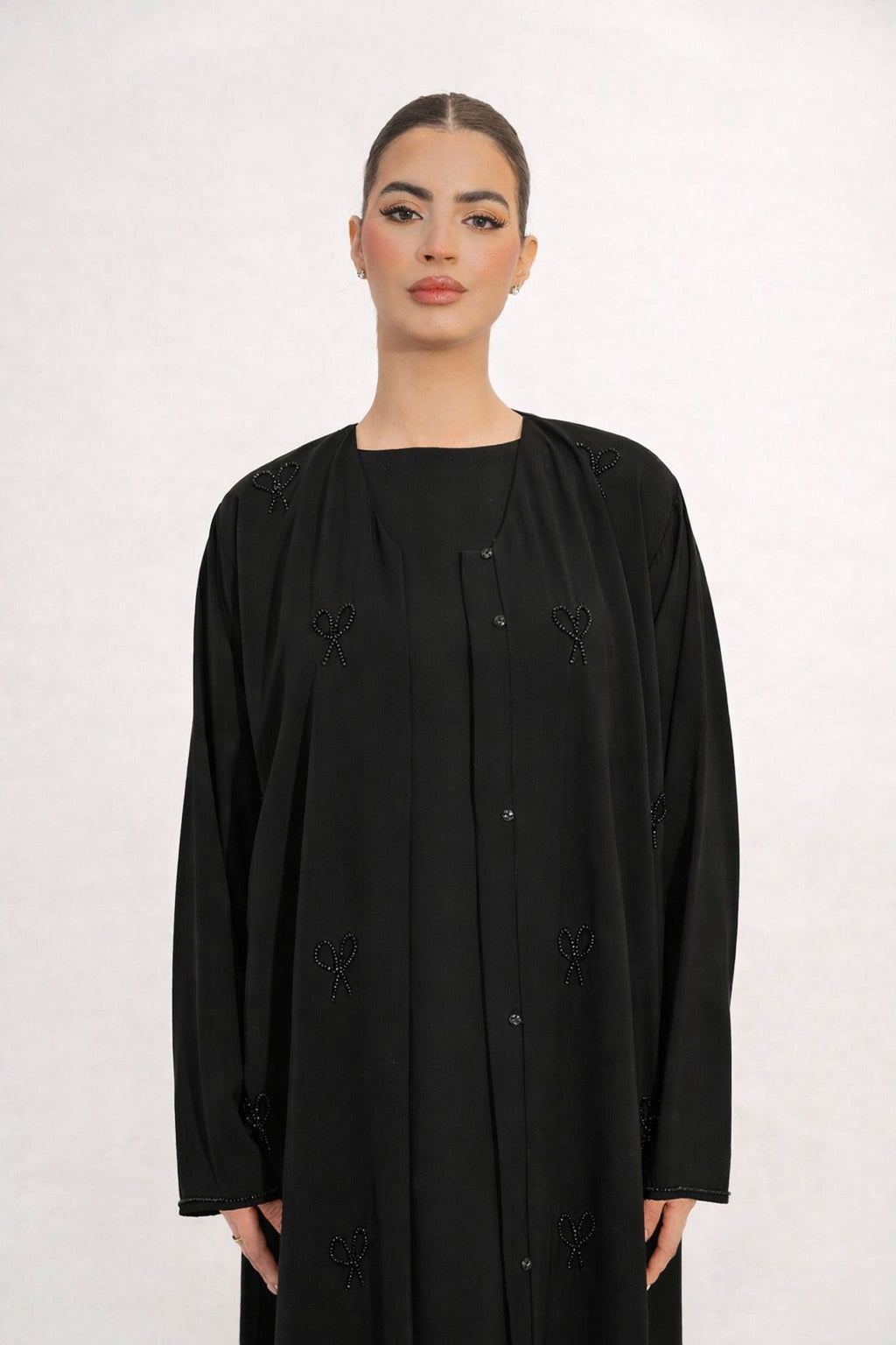 Bow Sparkle Set Abaya